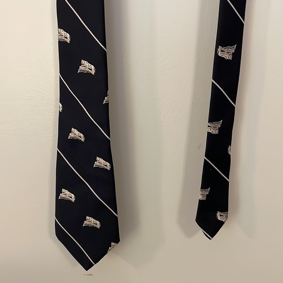 Penn State Shops On Campus Poly Silk Blend Nittany Lions Football Tie - Picture 5 of 14